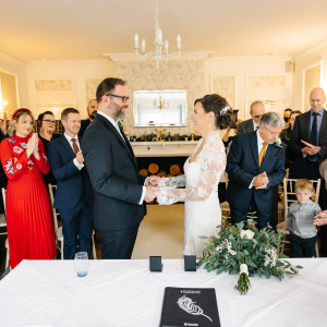 Wedding Ceremony in Woodlands Lodge Hotel, Southampton