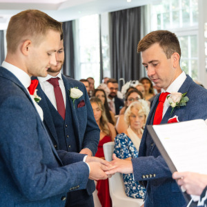 Wedding Ceremony in Gorse Hill Hotel Surrey