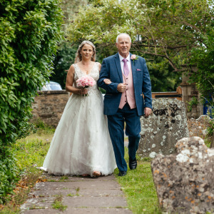 Wedding Ceremony at St Peters Church, Wootton Village