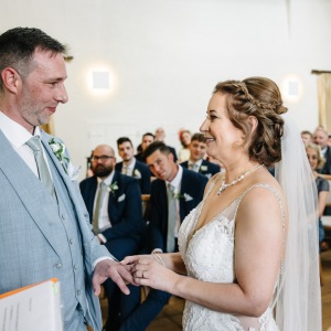 Wedding Ceremony in Farnham Castle
