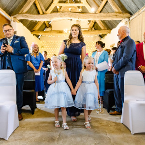 Wedding Ceremony in Slapton Manor