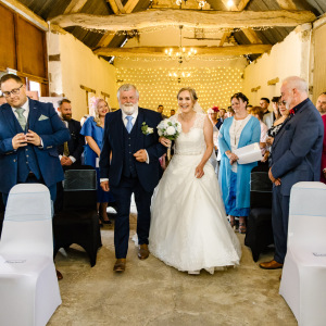 Wedding Ceremony in Slapton Manor