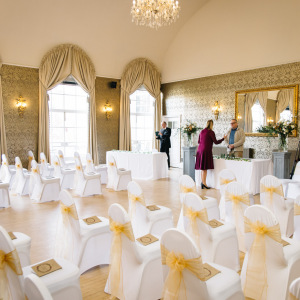 Wedding Ceremony in The Clifton Pavilion, Bristol Zoo Gardens