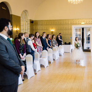 Wedding Ceremony in The Clifton Pavilion, Bristol Zoo Gardens