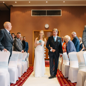 Wedding Ceremony in Hampshire Court Hotel, Basingstoke