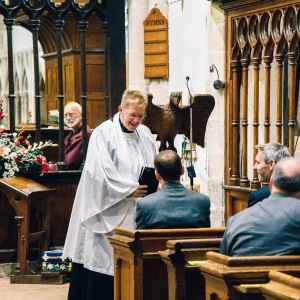 Wedding Ceremony in St Andrews Church, Chinnor